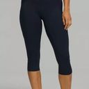 Lululemon New High rise Free to Flow Crop in navy specks patterns leggings, size 4 Photo 1