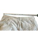 L.L.Bean  Womens 18 Comfort Trail Shorts 100% Nylon Light Khaki Hiking Drawstring Photo 6