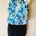 Bisou Bisou  floral blouson halter dress size 12 Photo 6