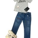 Rebecca Minkoff Lover  Tee Heather Gray XS Crew Neck Tee Photo 2