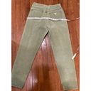 Guess by Marciano Vintage Guess Georges Marciano Olive Cotton High Waisted Ankle Zip Mom Jeans  29 Photo 7