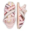 Farm Rio  Zigzag Stitch‎ Sandal in Off White Photo 0