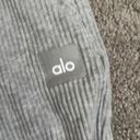 Alo Yoga Gray Muse Sweatpants and Muse Hoodie Set Photo 4