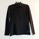 Patagonia  Women's Capilene Thermal Weight Zip-Neck in Black Sz S EUC Photo 1