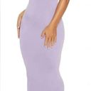 Naked Wardrobe Size 3X The NW Tube Dress Iris Purple Strapless Crepe Bodycon NEW Photo 2