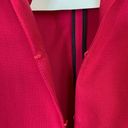 Lafayette 148  Fuchsia Wing Lapel Long Sleeve Blazer hook & eye closure size 8 🆕 Photo 5