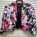 Black Label  by EVAN PICONE Floral Cropped Blazer Size 4 Photo 0