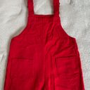 Red Overalls Size XS Photo 2