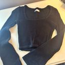 Hollister Cropped Knit Sweater Photo 0