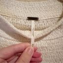 Free People Revolve  Boho Cream Knit Wrap Sweater Size XS Photo 4