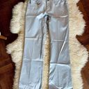 Guess 2000s era Y2K satin pants baby blue  flare low rise pants Photo 7