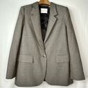 Wilfred  Aritzia Women’s Generation Single Button Blazer Power Suit Jacket Medium Photo 2