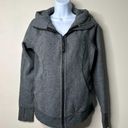 Lululemon Scuba Full-Zip Hoodie Grey Women's 6 Photo 1