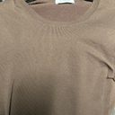 Babaton Aritzia  sculpt knit mocha brown crew neck sweater Photo 5