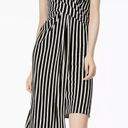 Bar III  striped asymmetrical dress  Photo 0