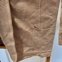 BCBGMAXAZRIA Beige Open Cardigan Ribbed Belt Photo 3