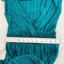 DKNY  Teal Pleated Sleeveless Midi Dress Photo 6