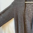 Carly Jean Los Angeles Grey Cardigan Photo 3