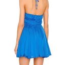 Michael Costello Zayla Mini Dress Cobalt Blue Photo 2