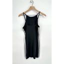 Adidas  Adicolor Classic Fitted Summer Mini Dress Black White Women's XS Photo 5