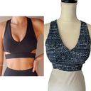 Harper NWT Cleo  Abstract Navy/White Indy Bralet - M Photo 1