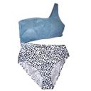 SheIn NEW Cut-Out One shoulder 1-piece swimsuit. Size Large . Photo 4