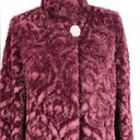 Dennis Basso NWOT -  Rosette Faux Fur Coat - Size S Photo 3