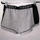 Simply Southern Heather Gray Cheer Shorts Size Medium Photo 2