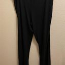 Natori  Black Ribbed Drawstring Sleep Pants (FLAW) Photo 2