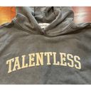 Talentless  GRAY HOODIE SIZE SMALL Photo 2