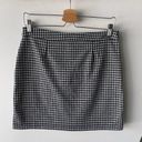 Iris  Y2k Houndstooth Mini Skirt Photo 3