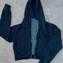 Brandy Melville Cropped Zip Up Photo 0