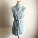 J. McLaughlin Reversible printed‎ quilted vest Photo 2