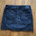 American Eagle Outfitters Jean Ripped Skirt Photo 1