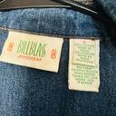 Bill Blass Vintage  100% Cotton Jeanswear Medium Wash Denim Jacket size Small Photo 3