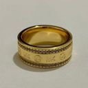 Michael Kors Gold-Tone Brass Eternity Ring Size 5 Photo 6