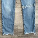 Rag and Bone  Dre Low Rise Slim Boyfriend Jeans Dobbie Light Blue Distressed US 25 Photo 6