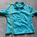 W By Worth Worth Woman’s Green/Blue Cotton Top, Sz 4 Photo 8