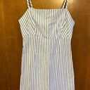 PacSun Blue and White Striped Dress Photo 0