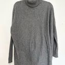 Garnet Hill  Oversized Turtleneck Sweater size XS cashmere and wool blend Photo 1