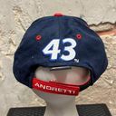 Vintage Y2K Nascar STP Racing John Andretti #43 Racing Hat Red Navy Embroidered Multiple Photo 4