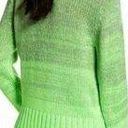 Treasure & Bond Women’s Green Space Dye Pullover Sweater in a size small Photo 1