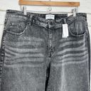 Lane Bryant  Mid Rise Boyfriend Fit Grey Wash Denim Jeans Plus Size 16 Short Photo 9