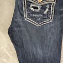 Daytrip  Jeans Womens 28R Virgo Bootcut Mid Rise Stretch Blue Distressed Denim Photo 14