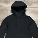 Lululemon  Going Places Hooded Jacket Heathered Inkwell Black Size 6 Photo 2