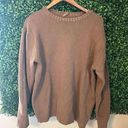 Brandy Melville John Galt  Chunky Oversized Brown Sweater Size Small/Medium Photo 0