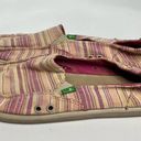 Sanuk  Donna canvas loafers multicolored size 11 Photo 2