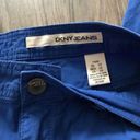 DKNY 3/$15 ‎ Jeans Royal Blue Crop Pants size 10 Photo 3