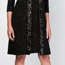 Alex Evenings NWT  Midi Length Jacket Scoop Neck Tank Dress Black Sequin Size 12 Photo 1