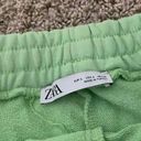 ZARA Green Sweatpants Photo 2